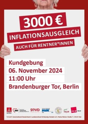 Inflationsausgleich auch für Rentner/innen (Bild vergrößern)