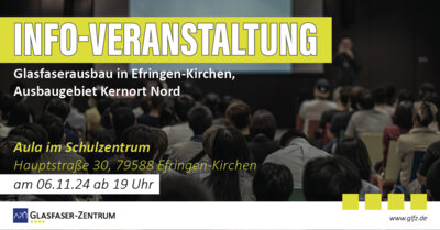 Glasfaserausbau in Efringen-Kirchen im Kernort Nord beginnt (Bild vergrößern)