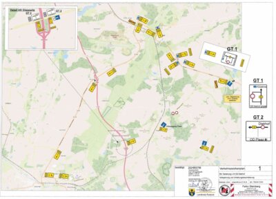 Vollsperrung der Ortsdurchfahrt in Diekhof wegen Sanierungsarbeiten