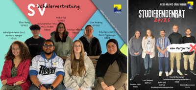 Meldung: Die Schülervertretung und der Studierendenrat der KKS stellen sich vor