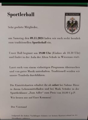 Sportlerball 2024