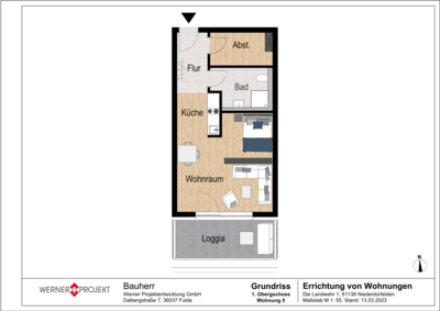 1-Zimmer-Wohnung - Nachmieter gesucht (Bild vergr&ouml;&szlig;ern)