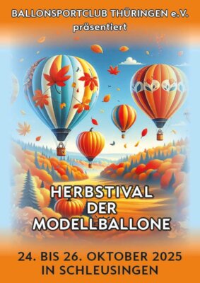 Meldung: 1. Herbstival der Modellballone