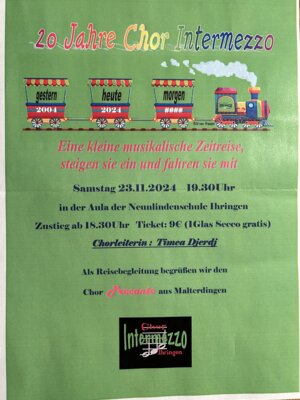 Jahreskonzert 20 Jahre Intermezzo (Bild vergr&ouml;&szlig;ern)