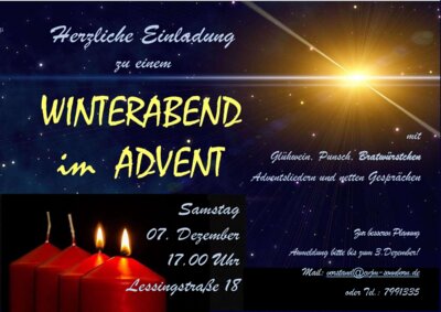 Winterabend (Bild vergrößern)