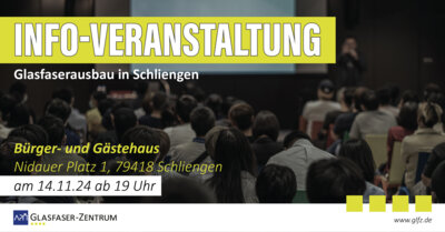 Komm gerne zur Info-Veranstaltung zum Glasfaserausbau in Schliengen (Bild vergrößern)