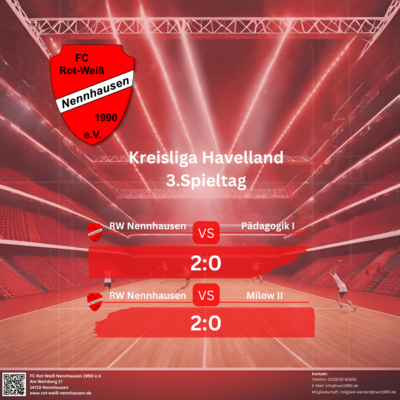 3.Spieltag Kreisliga - RW Nennhausen (Volleyball) (Bild vergrößern)