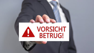Achtung: Betrugsversuche an Gewerbebetriebe! (Bild vergrößern)