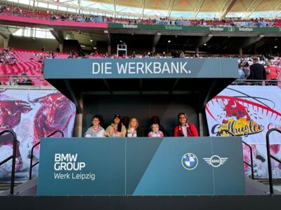 Meldung: Ein unvergessliches Fußballerlebnis - Danke an das BMW Werk Leipzig