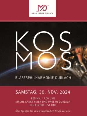 Meldung: KOSMOS - Konzert der Bläserphilharmonie Durlach