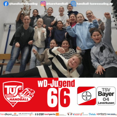 wD-Jugend : TSV Bayer Leverkusen - 6:6 [Spielbericht] (Bild vergrößern)