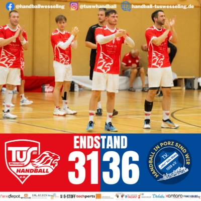 Meldung: 1.Männer : TV Jahn Köln-Wahn - 31:36 [Spielbericht]