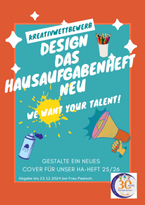GESTALTE EIN NEUES COVER FÜR UNSER HA-HEFT 25/26 (Bild vergrößern)