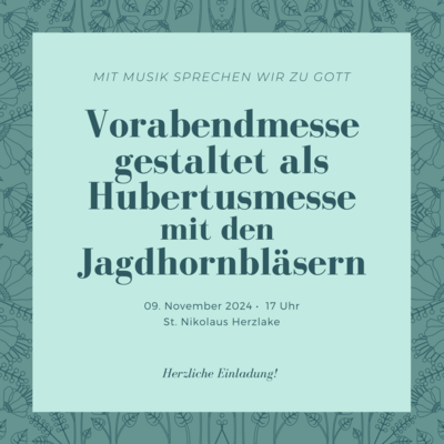 Hubertusmesse (Bild vergrößern)