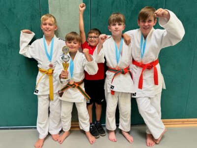 3.Platz bei der LVMM  Judo in Rathenow (Bild vergrößern)