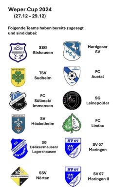 Foto zur Meldung: Weper Cup 2024