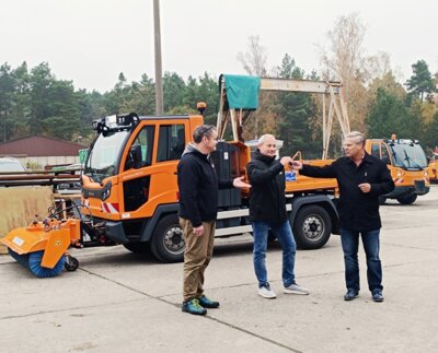 Neuer Multicar für den Bauhof der Gemeinde Kloster Lehnin (Bild vergrößern)