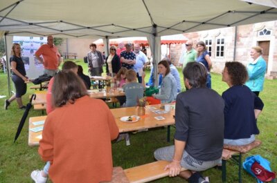 2. Gartenfrühstück unter dem Thema „Bewegtes Dorfleben in Breitungen - Mein Ding?“