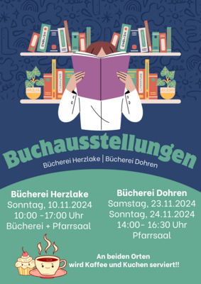 Buchausstellung (Bild vergrößern)