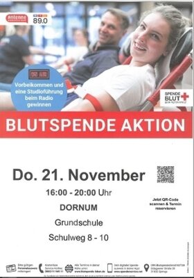Blutspende (Bild vergrößern)