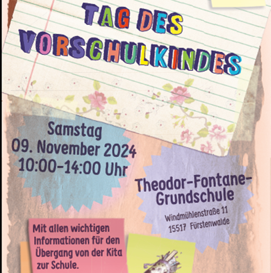 „Tag des Vorschulkindes“ – Informationsveranstaltung für Eltern der Schulanfänger 2025 (Bild vergrößern)