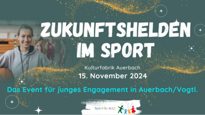 *Zukunftshelden im Sport* (Bild vergrößern)