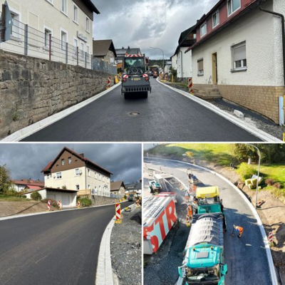 Meldung: Zweiter Bauabschnitt Fichtelberger Straße
