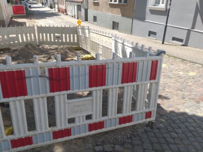 Foto zur Meldung: Weiterhin Verkehrseinschränkungen in der Grabenstraße