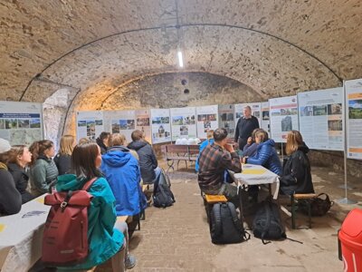 Eröffnung der Wanderausstellung der Geo-Museen im Geopark Schieferland (Bild vergrößern)