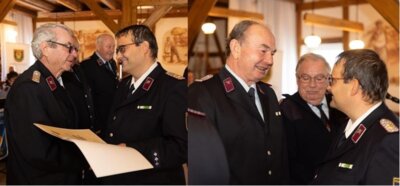 Auszeichnung langjähriger Kameraden (Bild vergrößern)