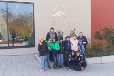 Foto zur Meldung: Wasserball Bezirkspokal U14 2. Spieltag