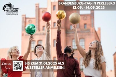 Foto zur Meldung: BRANDENBURG-TAG 2025 in Perleberg: Ein Wochenende voller „Perlenpracht Mitgemacht“