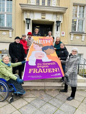 Falkensee setzt ein starkes Zeichen gegen Gewalt an Frauen