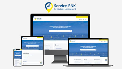 Landratsamt startet neues Serviceportal "Service-RNK" (Bild vergrößern)
