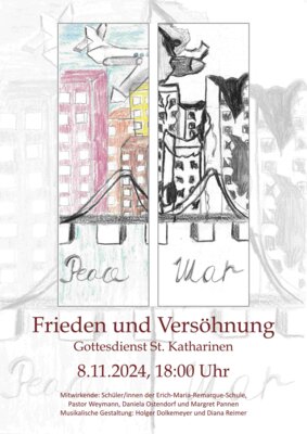 Herzliche Einladung zum Gottesdienst "Frieden und Versöhnung" (Bild vergr&ouml;&szlig;ern)