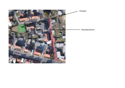Sperrung der Otto-Müller-Straße in Hörlitz