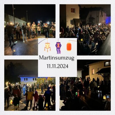Rückblick Martinsumzug 2024 (Bild vergrößern)