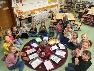 Eichhörnchenprojekt der Klasse 2b (Bild vergrößern)