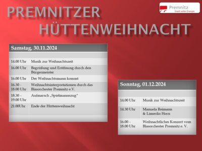 Premnitzer Hüttenweihnacht (Bild vergrößern)
