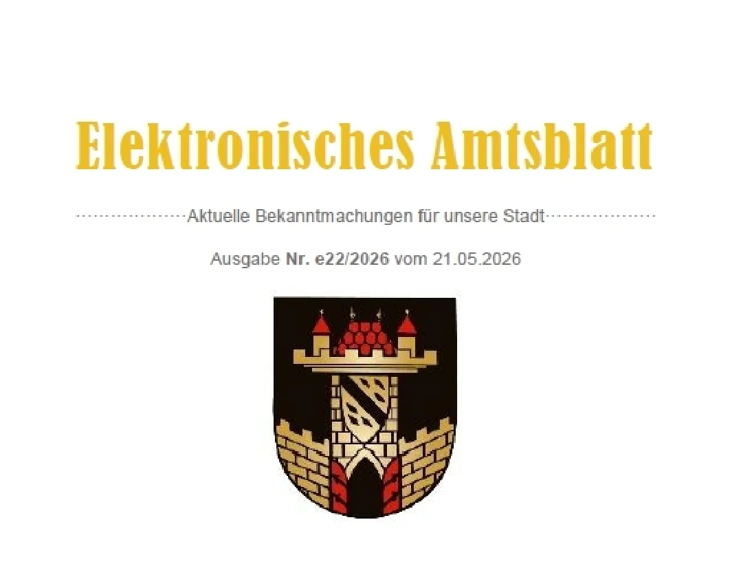 E-Amtsblatt Nr. e22/2026