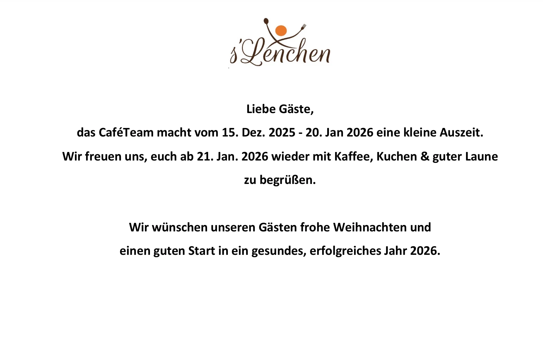 Weihnachtsferien