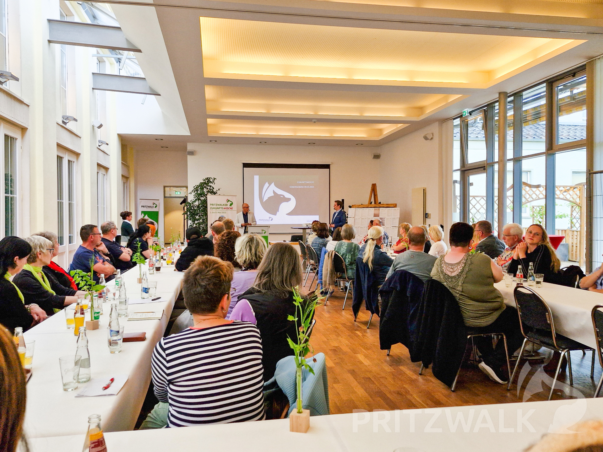 Etwa 60 Vereinsmitglieder waren gekommen. Foto: Stadt Pritzwalk