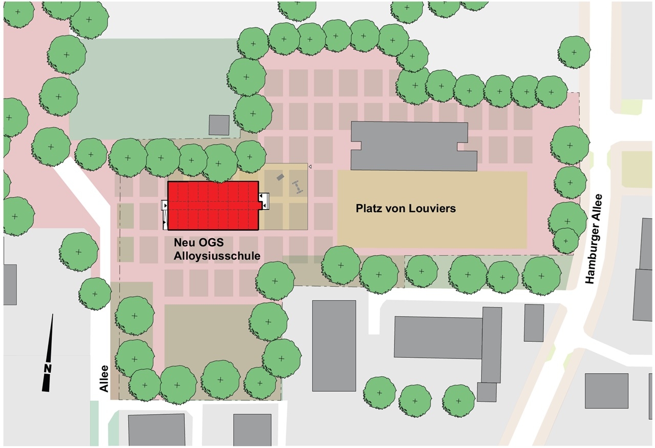 Sperrung Platz von Louviers