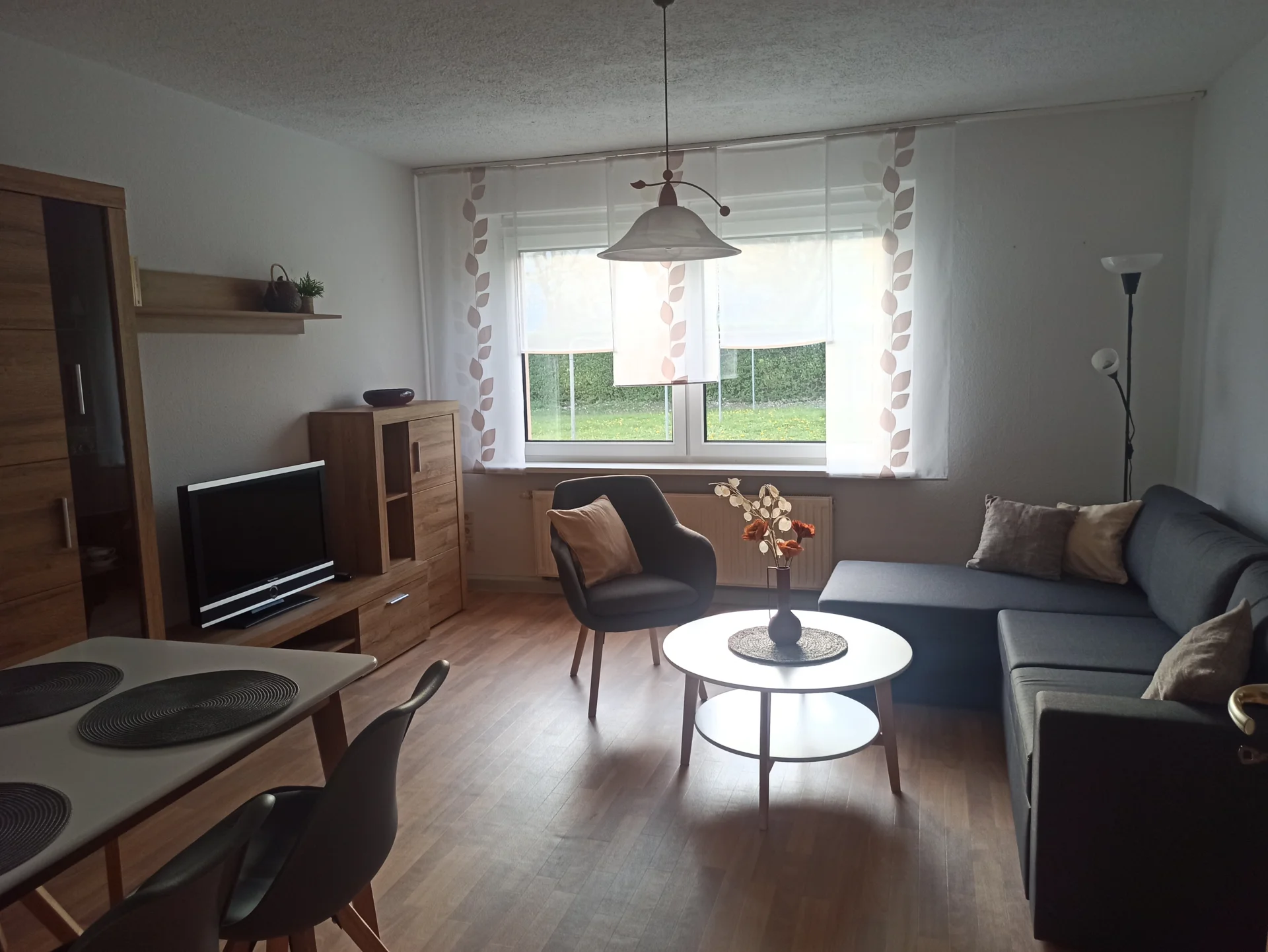 Wohnzimmer der Gästewohnung