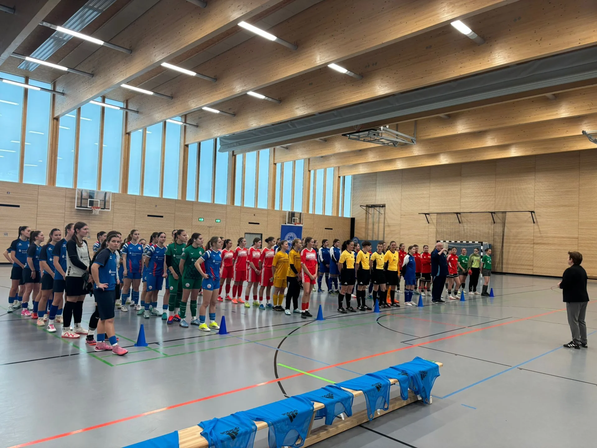 Die B-Juniorinnen aus Wandlitz