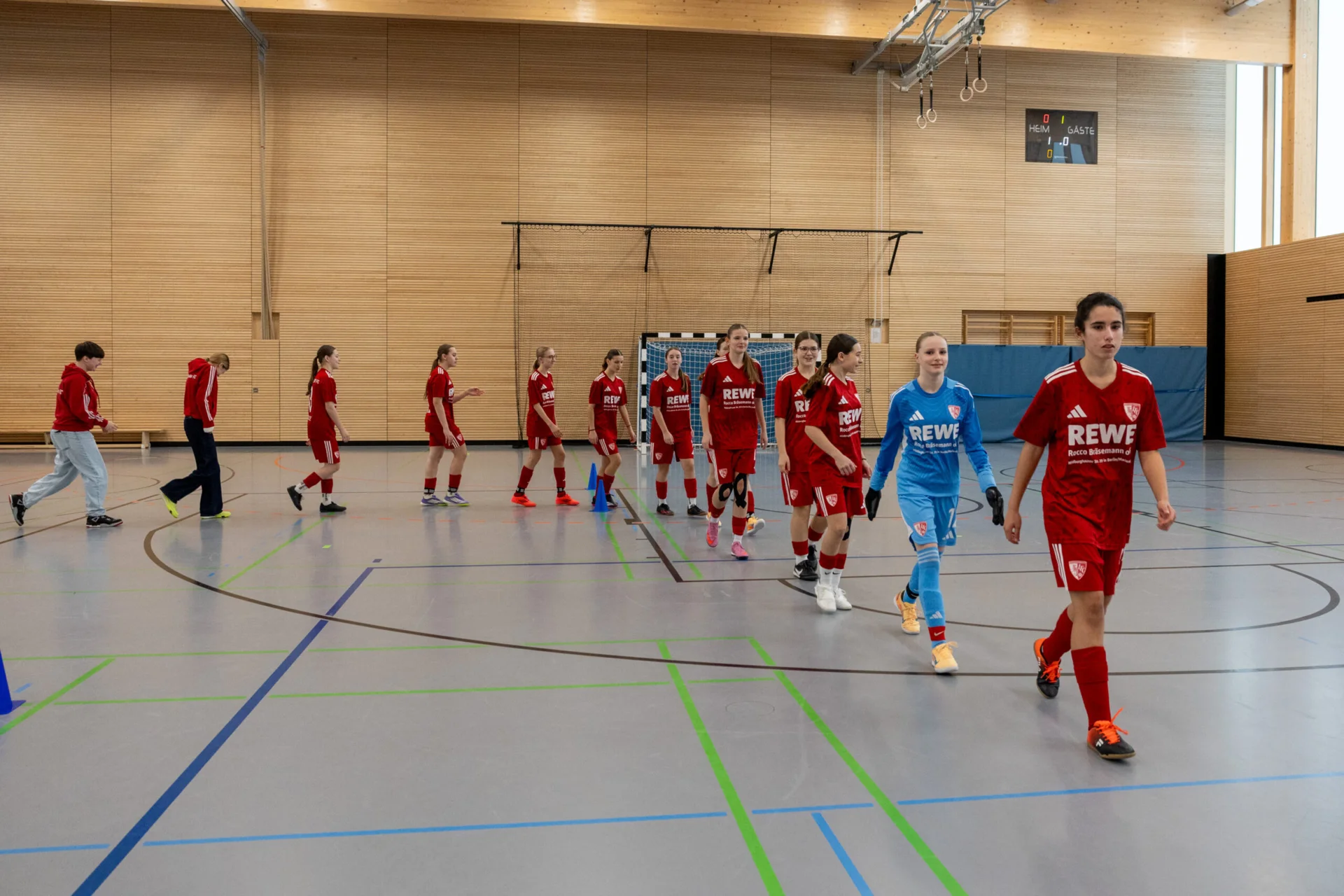 Die C-Juniorinnen des Ludwigsfelder FC