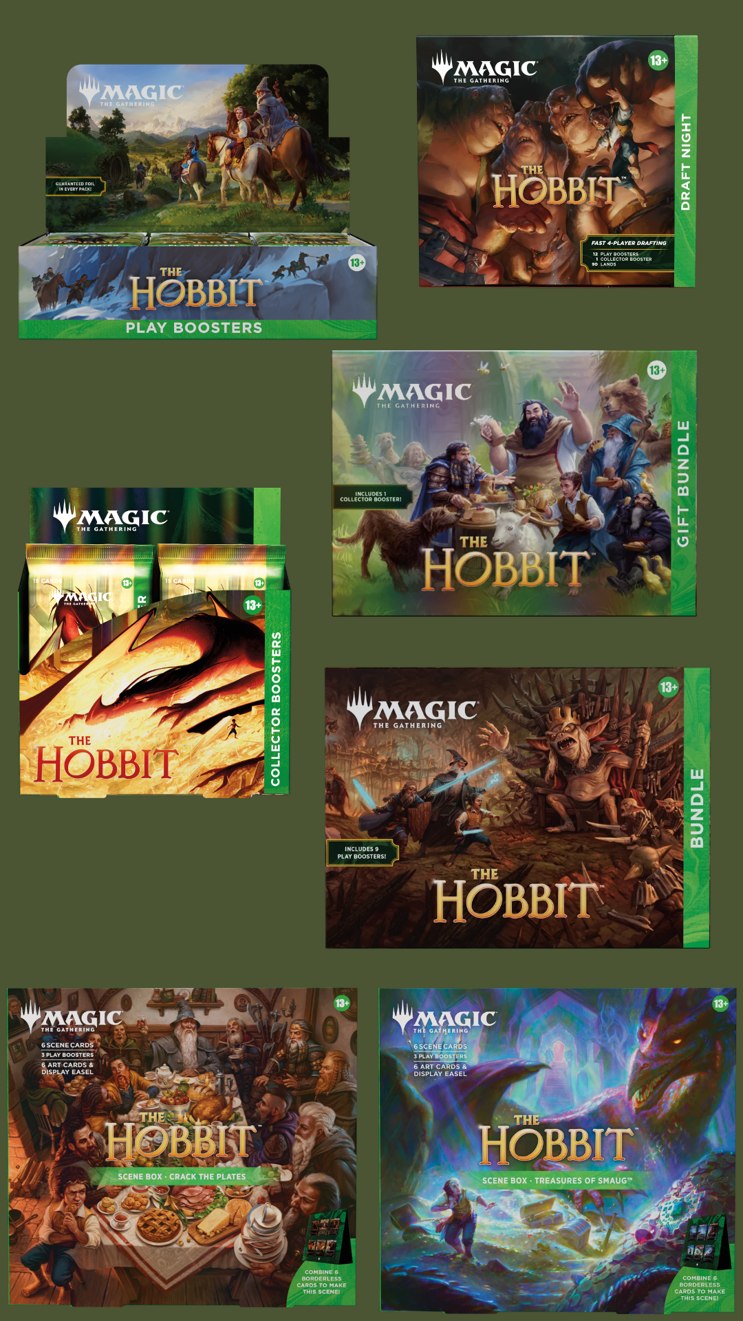MTG: The Hobbit: Produktübersicht