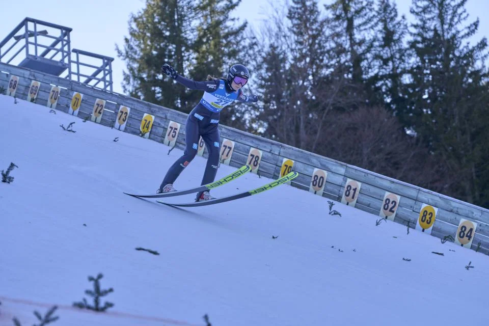 Alvine Holz beim Inter-Continentalcup in Eisenerz (AUT)