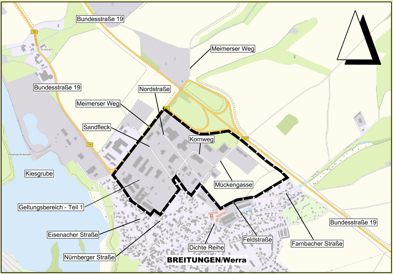 Übersichtslageplan