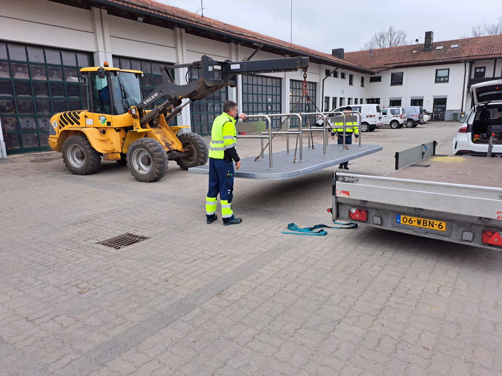 Antransport unserer Flunder